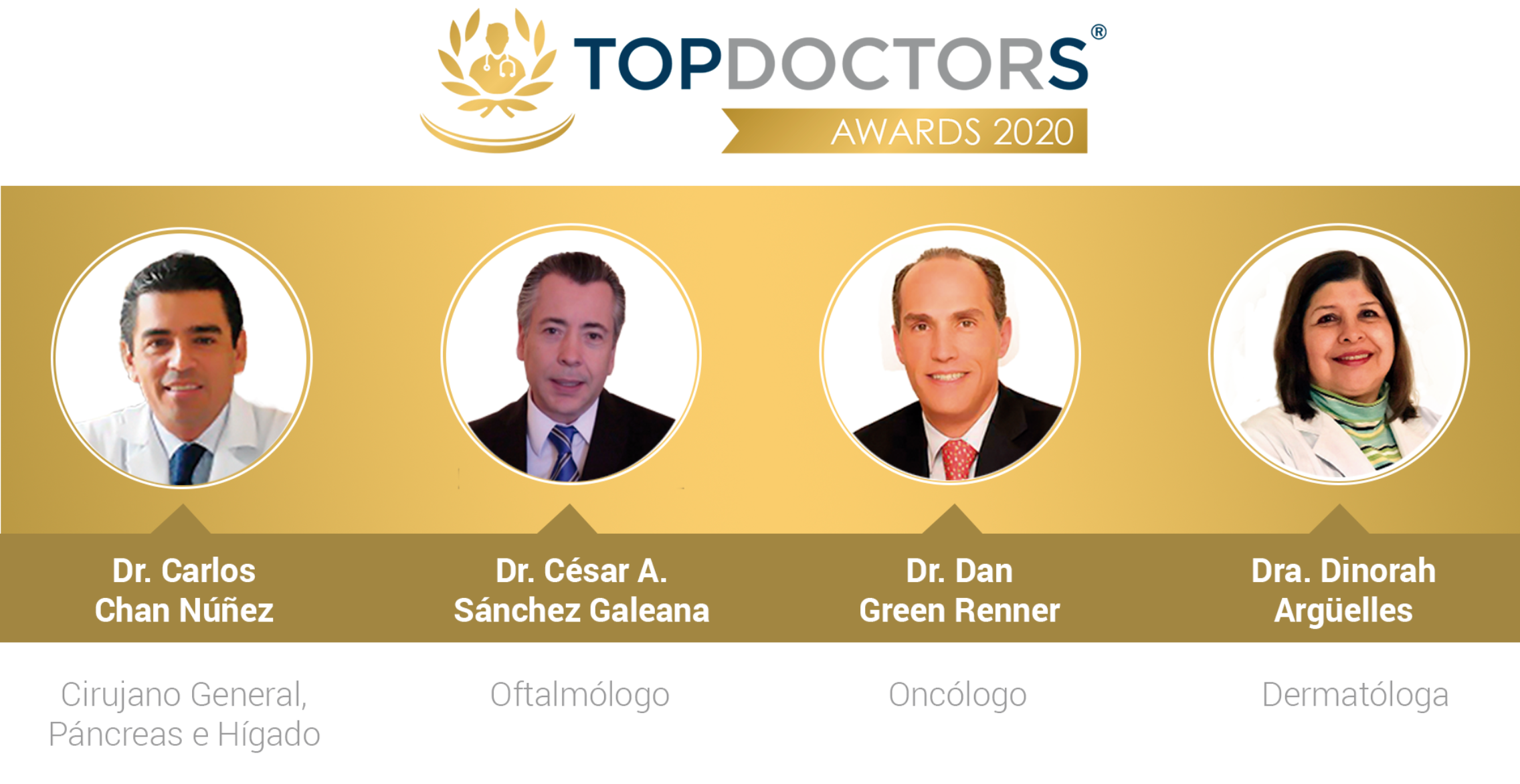 César Sánchez Top Doctors Awards 2020